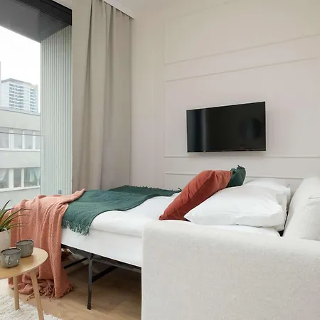 Modern Krochmalna With Air Conditioning Near Centre Of By Renters Lejlighed Warszawa